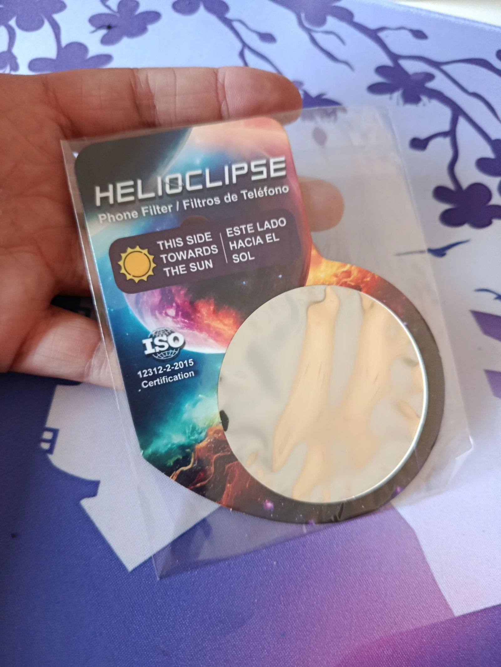 L'ÉCLIPSE ARRIVE VITE 🌒 , ☺️ NEUF , filtre photo pour éclipse ! – photo 3